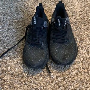 Black adidas shoes